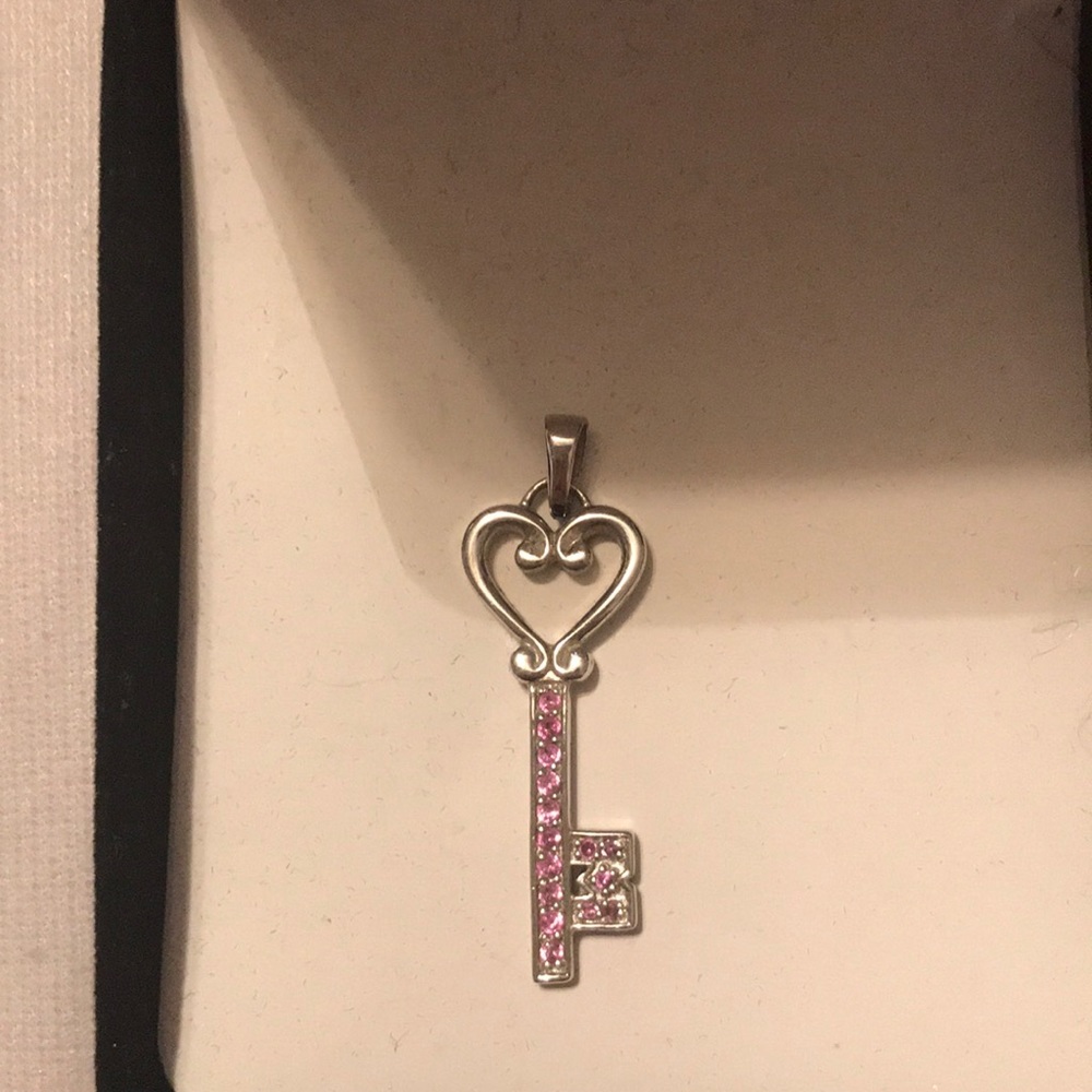 Pink Key Charm